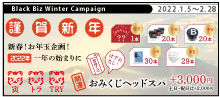 2022.01 新春！お年玉企画！一年の始まりに！【 寅トラＴＲＹ 開運おみくじヘッドスパ！ 】